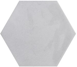 Jabo Moon White keramische wandtegel hexagon 16x18cm