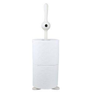 Koziol Toilettenpapierhalter Toq Solid Weiß, für 2 Rollen