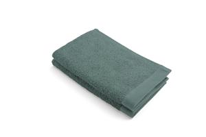 WALRA Gastendoek Remade Cotton Donker Groen - 2x 30x50 cm