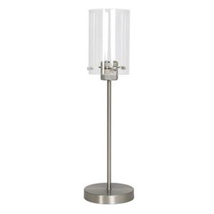 Light & Living  Tafellamp VANCOUVER - 15x15x56.5cm - Zilver