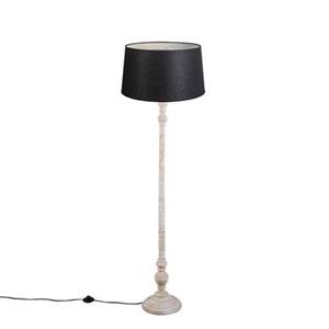 QAZQA Vloerlamp Classico - Grijs - Klassiek / Antiek - H 1550mm