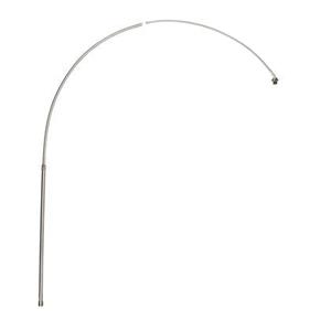 QAZQA Booglamp xxl - Staal - - L 2000mm