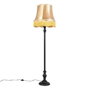 QAZQA Vloerlamp classico - Goud|messing - Klassiek | Antiek - D 450mm