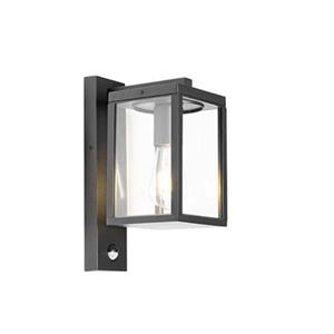 QAZQA Sensorlamp charlois - Zwart - Industrieel - L 14cm