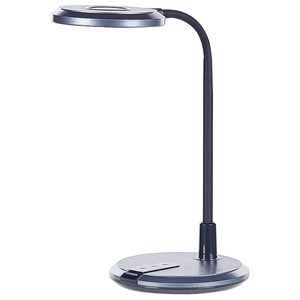 BELIANI Tafellamp LED zilver/zwart COLUMBIA