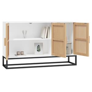 vidaxl Dressoir 105x30x65 cm bewerkt hout wit