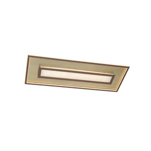 Lindby Pekela LED plafondlamp, hoekig, 110 x 40 cm