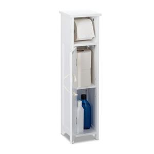 RELAXDAYS Toilettenpapierhalter Toilettenpapierhalter stehend weiß