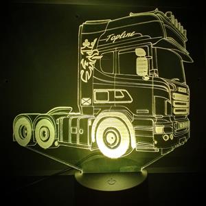 Ontwerp-zelf 3D LED LAMP - SCANIA 2