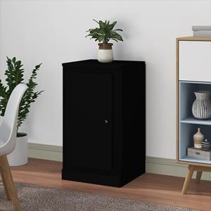 Vidaxl Sideboard Schwarz 37,5x35,5x67,5 Cm Holzwerkstoff