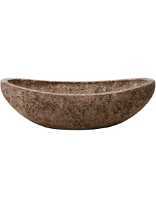 Baq Polystone Plain Boat Rock, 46x20x13cm