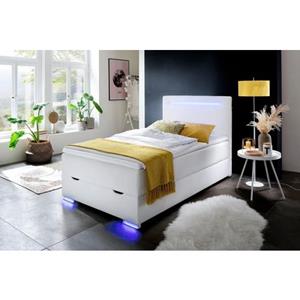 meise.möbel Polsterbett mit Bettkasten und LED-Beleuchtung