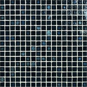 Navale Moses glas mozaiek zwart/blauw 32x32