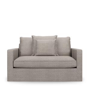 Rivièra Maison Loveseat Lennox, Stone, Washed Cotton