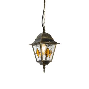 Qazqa Vintage Buiten Hanglamp Antiek Goud - Antigua