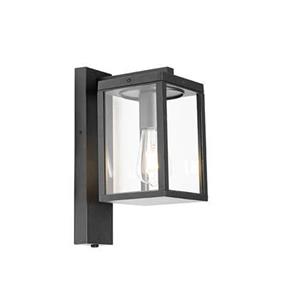 QAZQA Sensorlamp charlois - Zwart - Industrieel - L 14cm