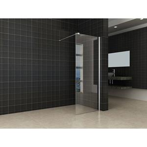 Aqua Splash Inloopdouche Met Muurprofiel 70X200 cm En 10 mm Nano Anti Kalk Glas 