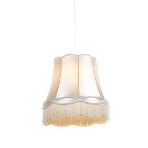 QAZQA Retro Hängelampe Creme 45 cm - Granny