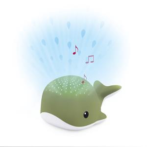 Zazu Wally de walvis lichtprojector groen | Projector van Zazu