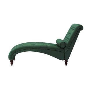 Beliani MURET Chaise longue groen
