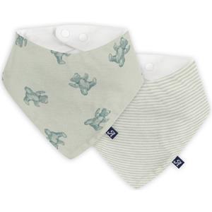 Alvi  Triangle sjaal 2-pack Baby Forest gekleurd/groen