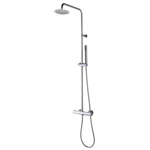 Aqua Splash Amon Round-Eco Regendouche Opbouwset Chroom 