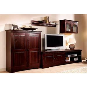 Home affaire Kast Cubrix van mooi massief grenenhout, hoogte 100 cm