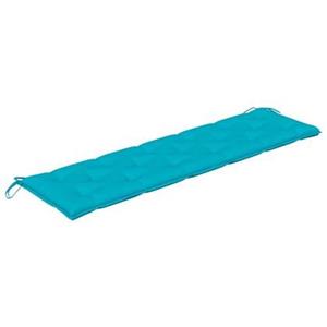 VidaXL Bankkussen 180x50x7 cm stof turquoise