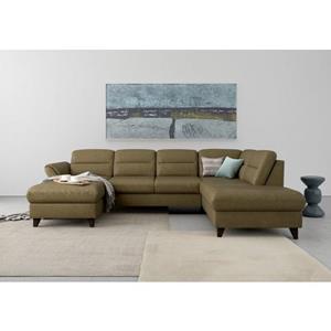 sit&more Wohnlandschaft "Mellum", Federkern, wahlweise mit Bettfunktion, Stauraum und Armteilfunktion