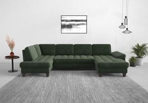 sit&more Wohnlandschaft, wahlweise mit Bettfunktion, Bettkasten, Sitztiefenverstellung