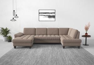 sit&more Wohnlandschaft, wahlweise mit Bettfunktion, Bettkasten, Sitztiefenverstellung