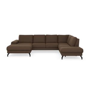 sit&more Wohnlandschaft "Cinturo", inklusive Sitztiefenverstellung und Federkern, Sitzhöhe 45 cm