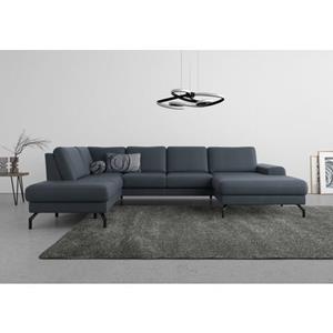 sit&more Zithoek Cinturo U-vorm inclusief zitdiepteverstelling en binnenvering, zithoogte 48 cm