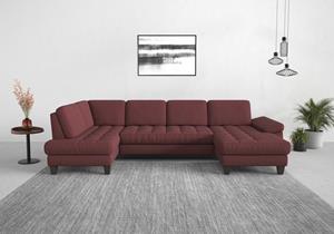 sit&more Wohnlandschaft, wahlweise mit Bettfunktion, Bettkasten, Sitztiefenverstellung