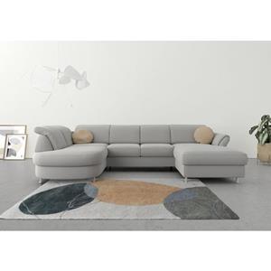 sit&more Wohnlandschaft, wahlweise Bettfunktion, Bettkasten und Kopf- und Armteilverstellung