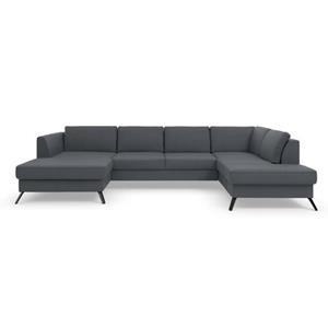 sit&more Wohnlandschaft, inklusive Sitztiefenverstellung, wahlweise mit Bettfunktion, 15cm hoch