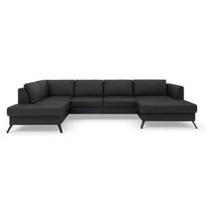 sit&more Wohnlandschaft, inklusive Sitztiefenverstellung, wahlweise mit Bettfunktion, 15cm hoch