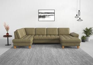 sit&more Wohnlandschaft, wahlweise mit Bettfunktion, Bettkasten, Sitztiefenverstellung