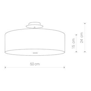 Nowodvorski Witte plafondlamp Viviane Ø 50cm 6391