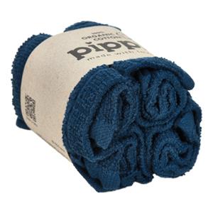 Pippi Washandjes 4-pack donkerblauw