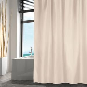 MSV Douchegordijn Polyester 180x200cm Beige