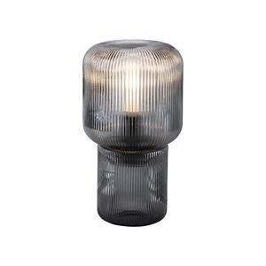PAUL NEUHAUS Design tafellamp smoke glas - Zonat