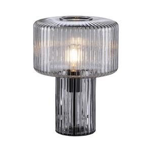 PAUL NEUHAUS Design tafellamp smoke glas - Andro