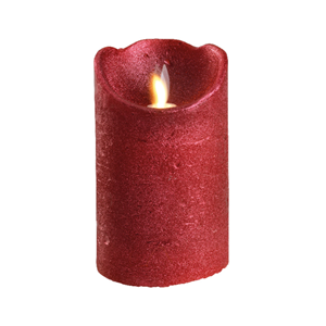 Led Kerze Lumineo Rot (aa)