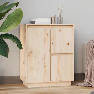 VidaXL Dressoir 60x34x75 cm massief grenenhout