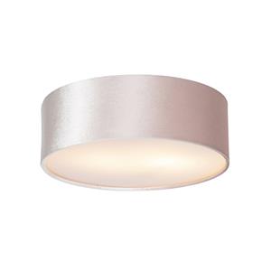 QAZQA Deckenleuchte rosa 30 cm mit goldener Innenseite - Drum