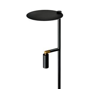 Carpyen LED vloerlamp Kelly spot justeerbaar zwart/goud