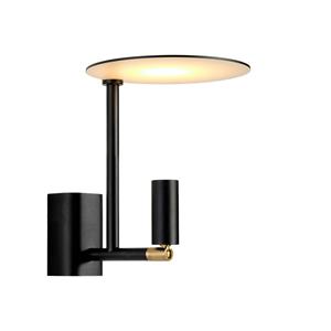 Carpyen LED wandlamp Kelly, spot uit te lijnen zwart/goud