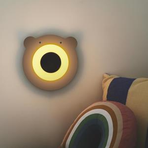 Wandlamp slaapkamer kinderkamer schakelaar E14 fitting Nordlux 'Bruna Bear'