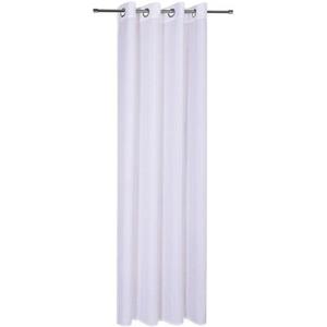 Gerster Gordijn AUSTEN duurzaam, gerecycled polyester, monochroom, fluweel, thermo (1 stuk)